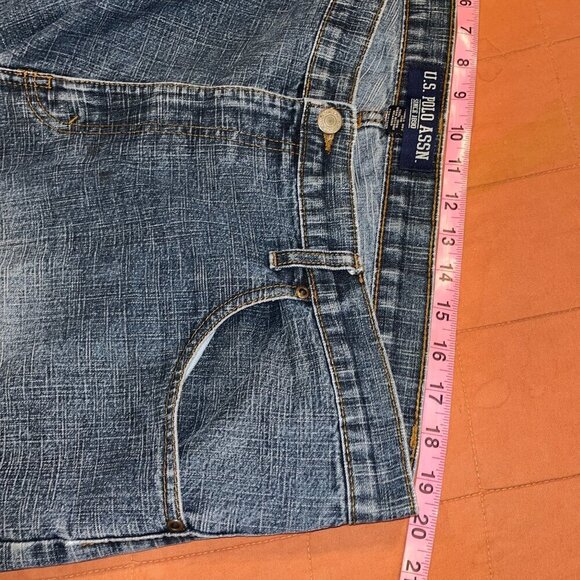 Vintage U.S. Polo Assn. Mens Denim Jeans Dark Wash Size 40x30 Relaxed Fit Classi - Picture 8 of 12